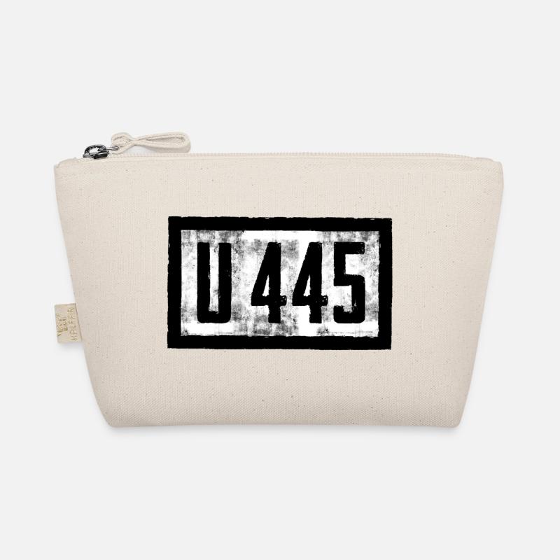 U-Boot Design mit U 445 Schrift Bio-Täschchen