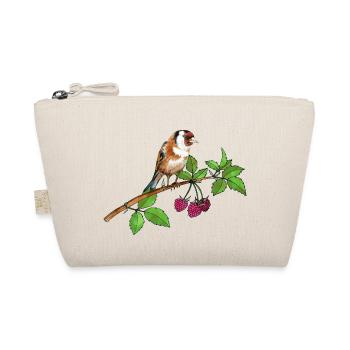 Bunte Vogel - Bio-Täschchen - Natur - Vorne