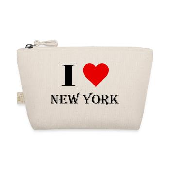 I Love New York - Bio-Täschchen - Natur - Vorne
