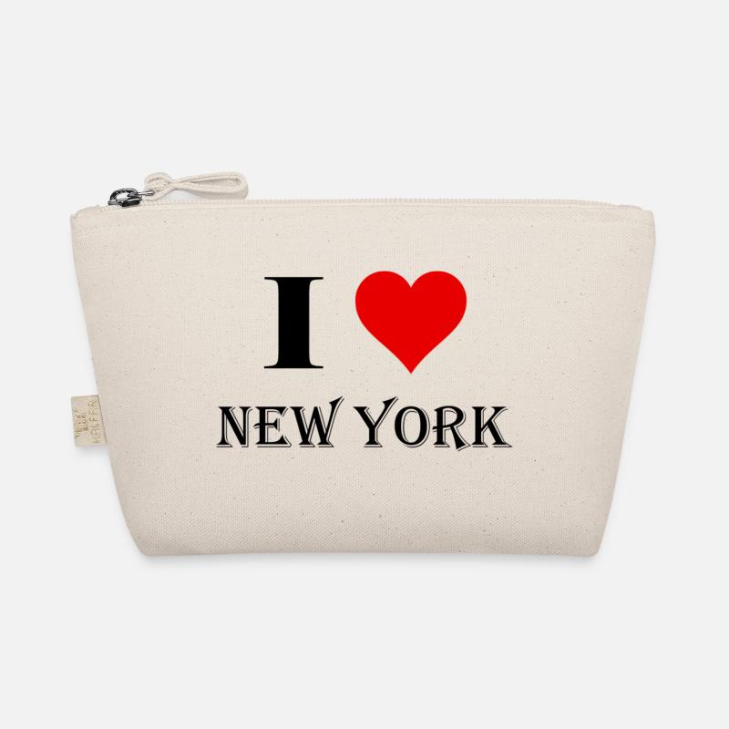 I Love New York - Bio-Täschchen - Natur