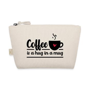 Coffee is a hug in a mug - Trousse biologique - nature - Devant