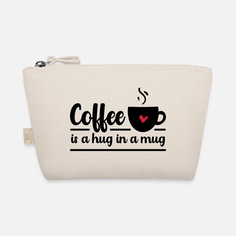 Coffee is a hug in a mug Trousse biologique