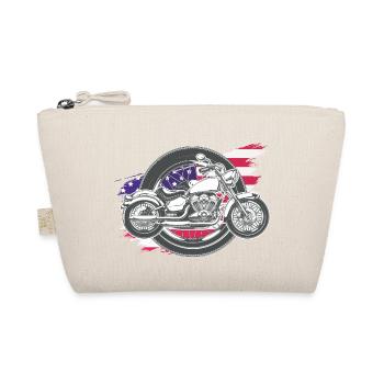 motorcycle motorcycle - Organic Pouch - nature - Front