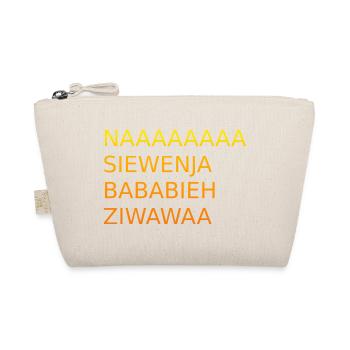 Naaaasiewenja-bababieh-ziwawaa - Bio-Täschchen - Natur - Vorne