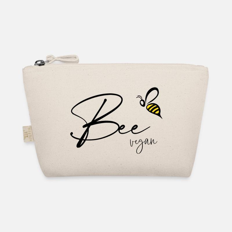 Bee vegan - Bio-Täschchen - Natur