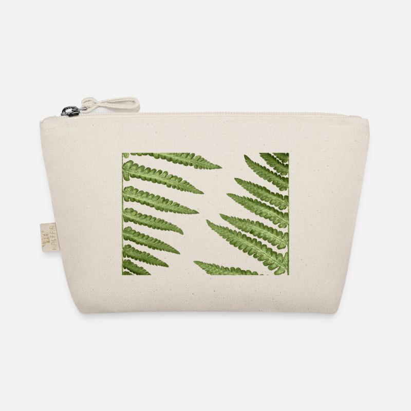 Abstract fern patterns Organic Pouch