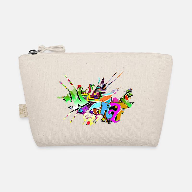 Graffiti - Organic Pouch - nature
