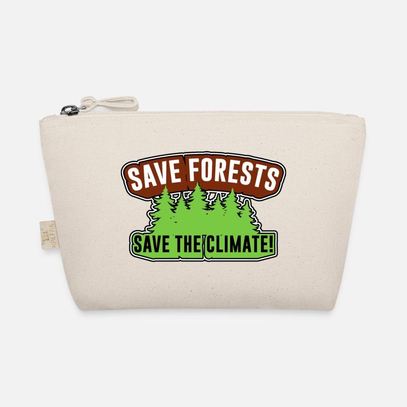 Save the forests - save the climate! Organic Pouch