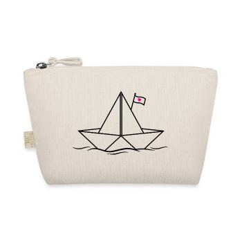 Paper Ship Paper Boat Boat Boat Lake Ocean Sea - Organic Pouch - nature - Front