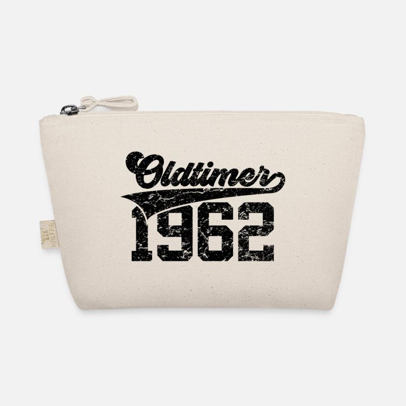 64. GEBURTSTAG OLDTIMER 1962 - Bio-Täschchen - Natur