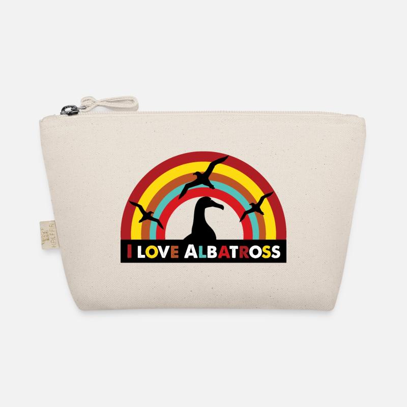 Ich liebe Albatros - Bio-Täschchen - Natur