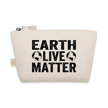 Earth Live Matter Climate Change Global Warming - Organic Pouch - nature - Front