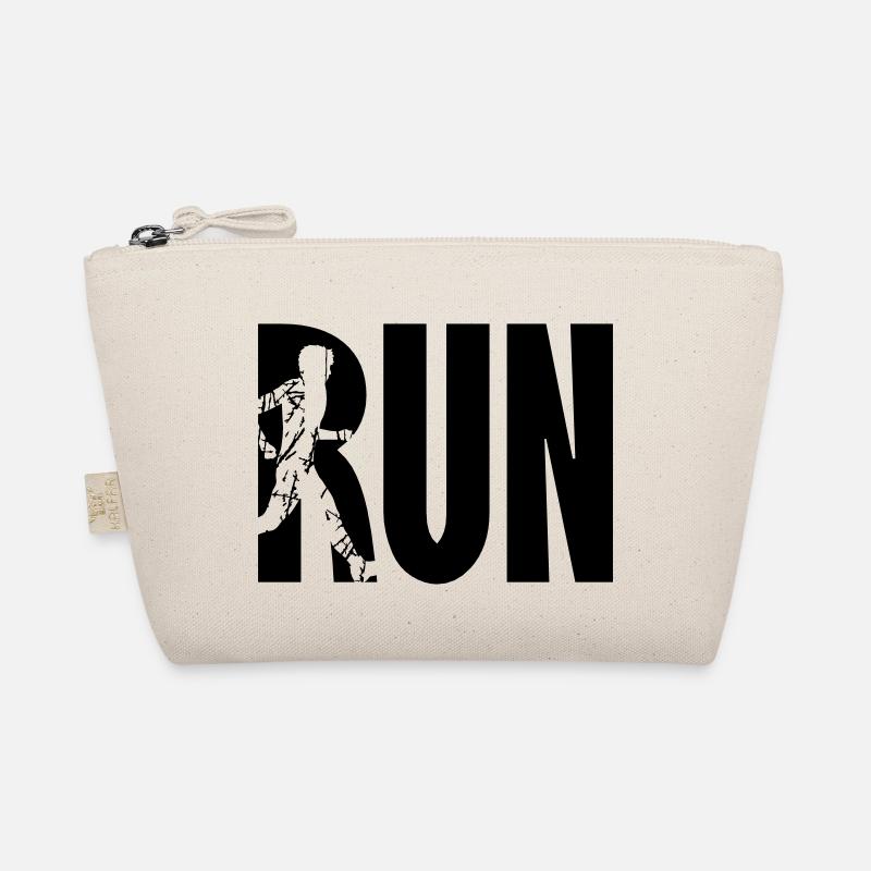 Run Training Logo Bio-Täschchen