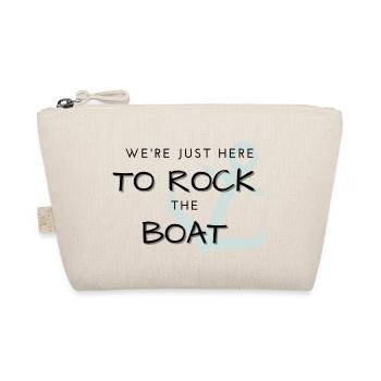 rock the boat - Kreuzfahrt - Reisen - Gruppenmotiv - Bio-Täschchen - Natur - Vorne