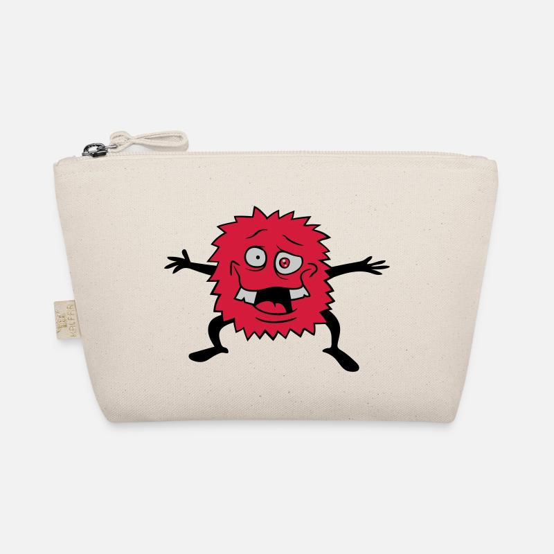 Welcome funny monster Organic Pouch