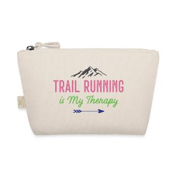 Le trail running est ma thérapie - Trousse biologique - nature - Devant