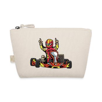 Go Kart Champion. Champion en titre Gift - Trousse biologique - nature - Devant
