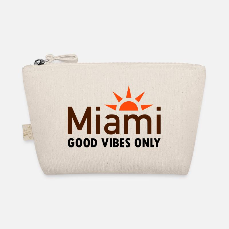 Miami, good vibes only (Sonne, Sonnenstrahlen) Organic Pouch