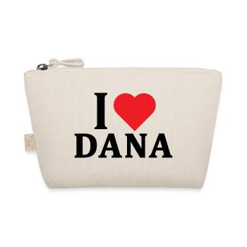 T-shirt J’adore Dana t-shirt idée cadeau - Trousse biologique - nature - Devant