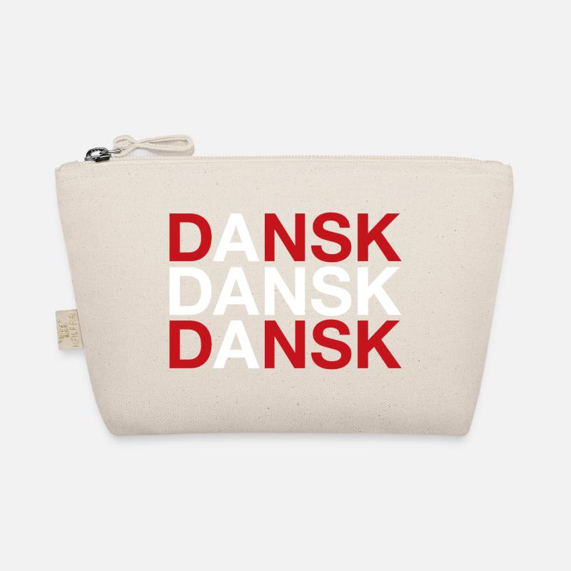 DANSK Drapeau danois Dänemark Danemark Trousse biologique