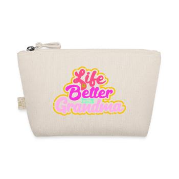 Petit-enfant Grand-mère Déclaration Grand-mère Grand-mère préférée - Trousse biologique - nature - Devant