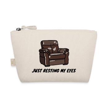 Just Resting My Eyes - Organic Pouch - nature - Front