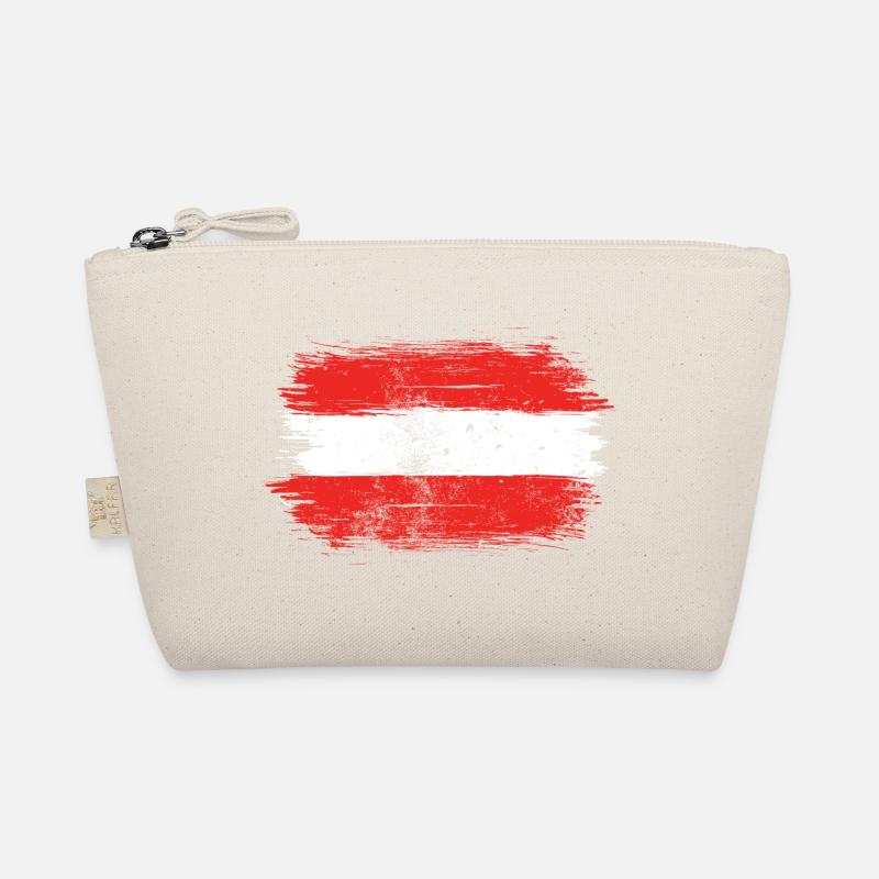 Drapeau Rouge-Blanc-Rouge Brosse Trousse biologique