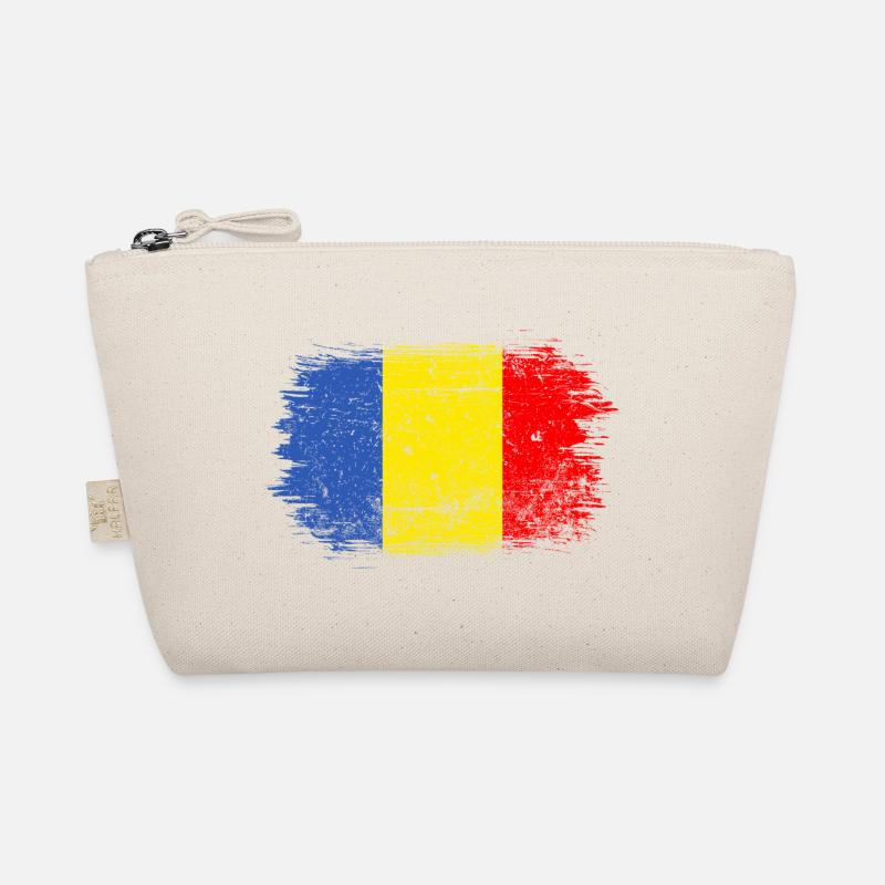Coup de pinceau Drapeau roumain Trousse biologique