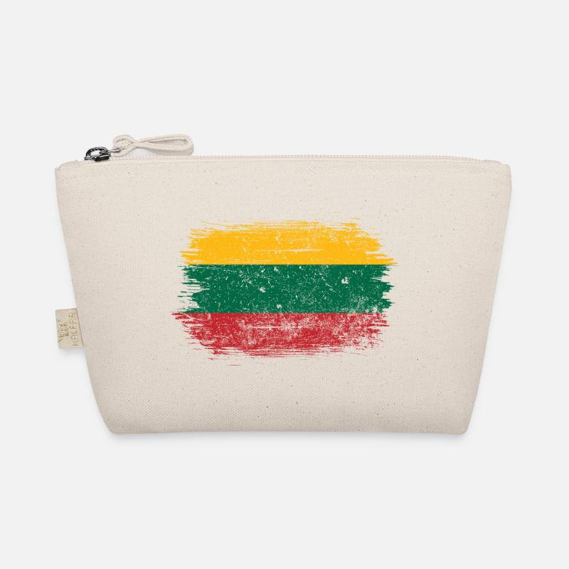 Vibrant Pan-Flag Brushstroke Organic Pouch