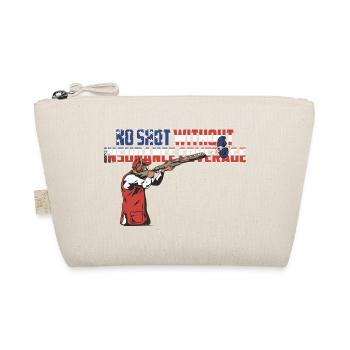 Clay pigeon shooting - Organic Pouch - nature - Front