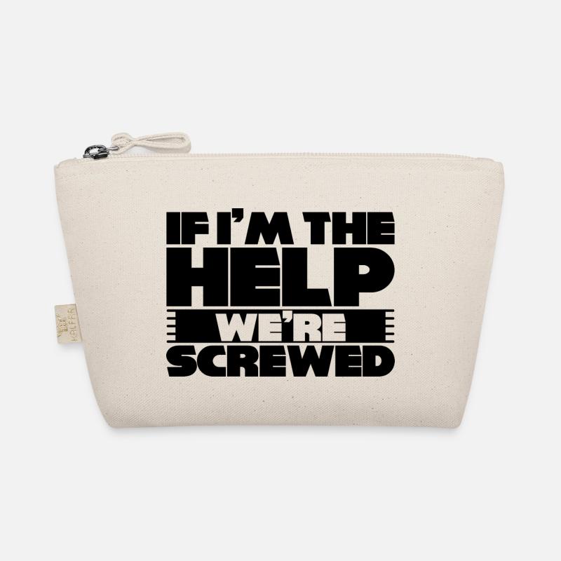 If I'm The Help, We're Screwed 3 Bio-Täschchen