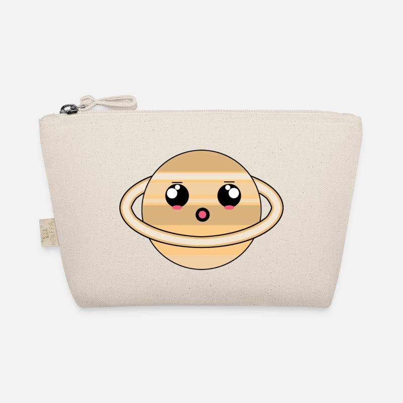 Kawaii - SATURN - Bio-Täschchen - Natur