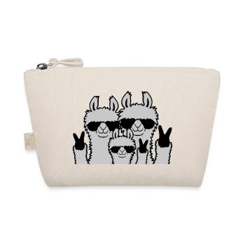 Famille Paix Lama Parents - Trousse biologique - nature - Devant