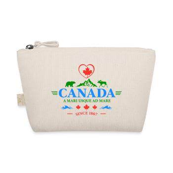 Kanada Vancouver Montreal Toronto Maple Leaf Bären - Bio-Täschchen - Natur - Vorne