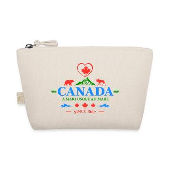 Canada Vancouver Montreal Toronto Maple Leaf Bears - Organic Pouch - nature - Front