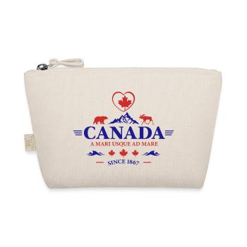 Kanada Vancouver Montreal Toronto Maple Leaf Bären - Bio-Täschchen - Natur - Vorne