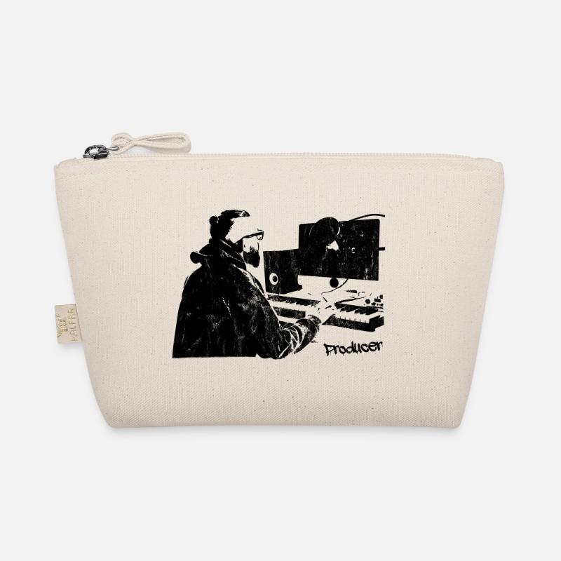 Producer Music Studio Illustration Organic Pouch
