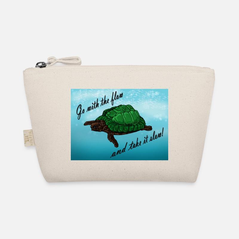 Take it slow! - Organic Pouch - nature