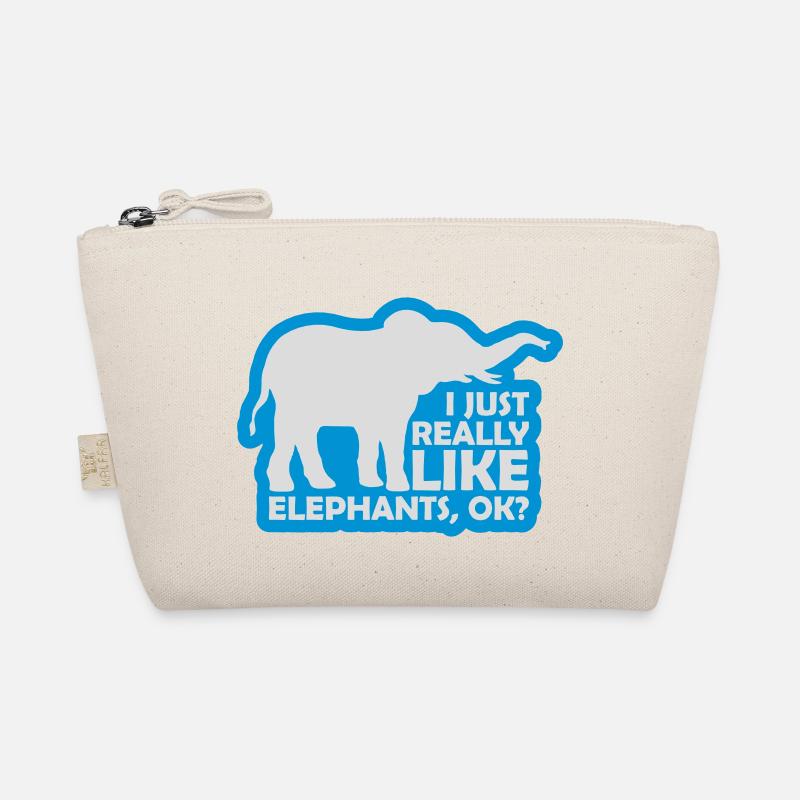 Saying really like elephants Organic Pouch