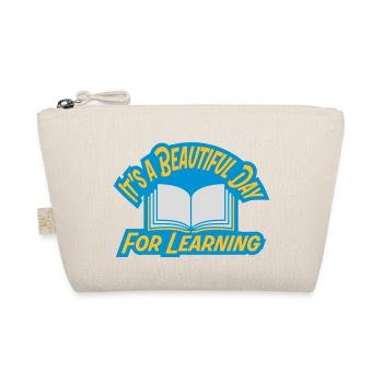 beautiful day for learning - Organic Pouch - nature - Front