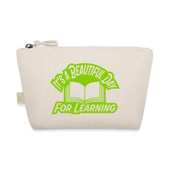 beautiful day for learning - Organic Pouch - nature - Front