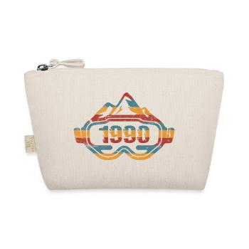 Ski 1990 anniversaire skieur skieur skieur skieur - Trousse biologique - nature - Devant