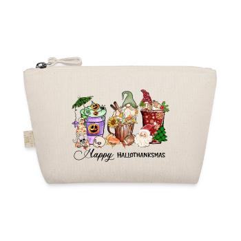 Frohe Hallothanksmas - Bio-Täschchen - Natur - Vorne