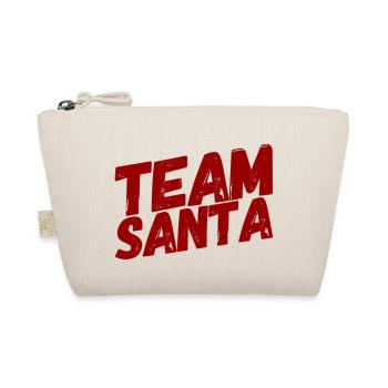 TEAM SANTA +++ Merry Christmas, X-Mas, Christmas - Organic Pouch - nature - Front