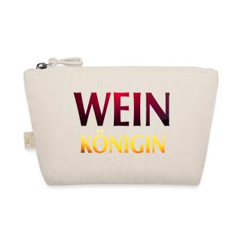 Wein Königin - Bio-Täschchen - Natur - Vorne
