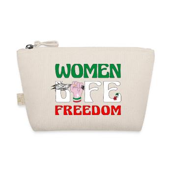 Cute Iranian Women - Women Life Freedom - Trousse biologique - nature - Devant