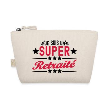 je suis un super retraité / cadeau retraité - Trousse biologique - nature - Devant