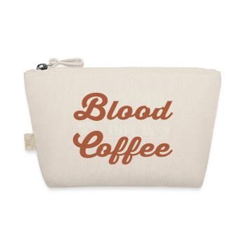 My Blood Type is Coffee - Bio-Täschchen - Natur - Vorne