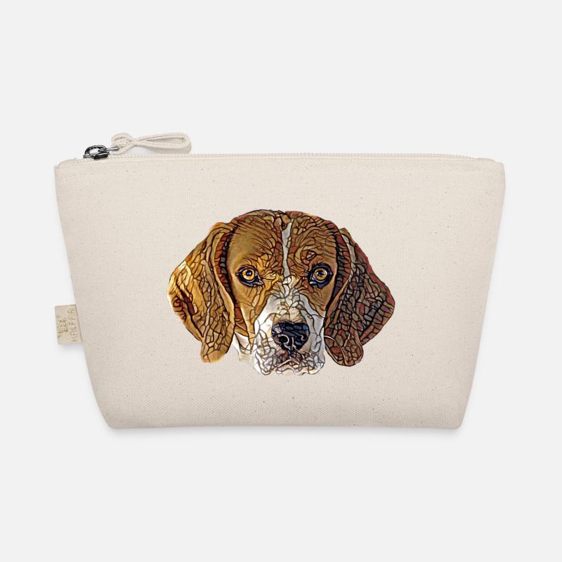 Beagle Face Organic Pouch