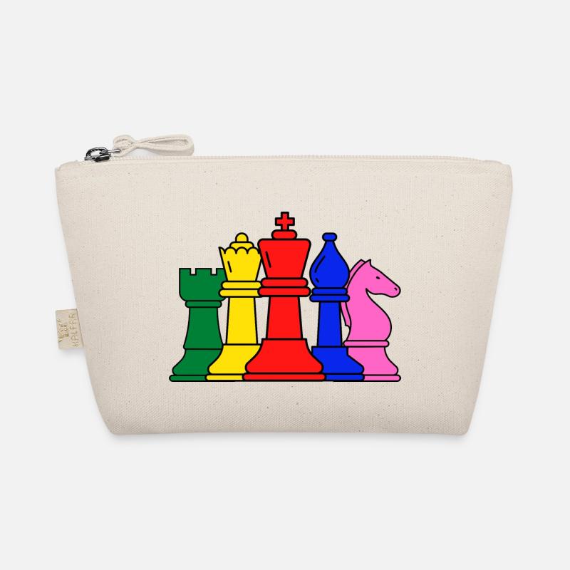 Chess pieces Organic Pouch